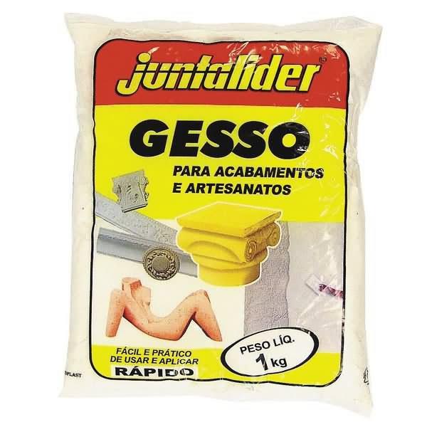 Gesso em Pó Secagem Rápida 1Kg Juntalider